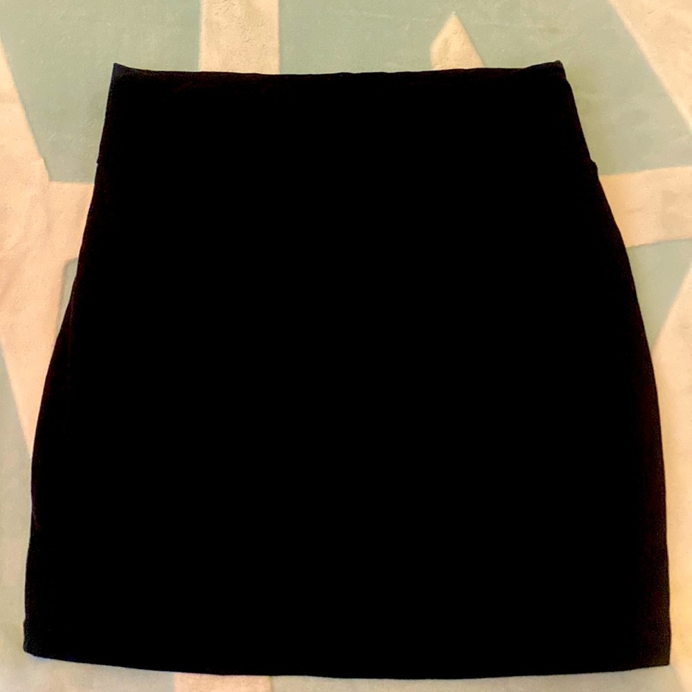 Black skirt